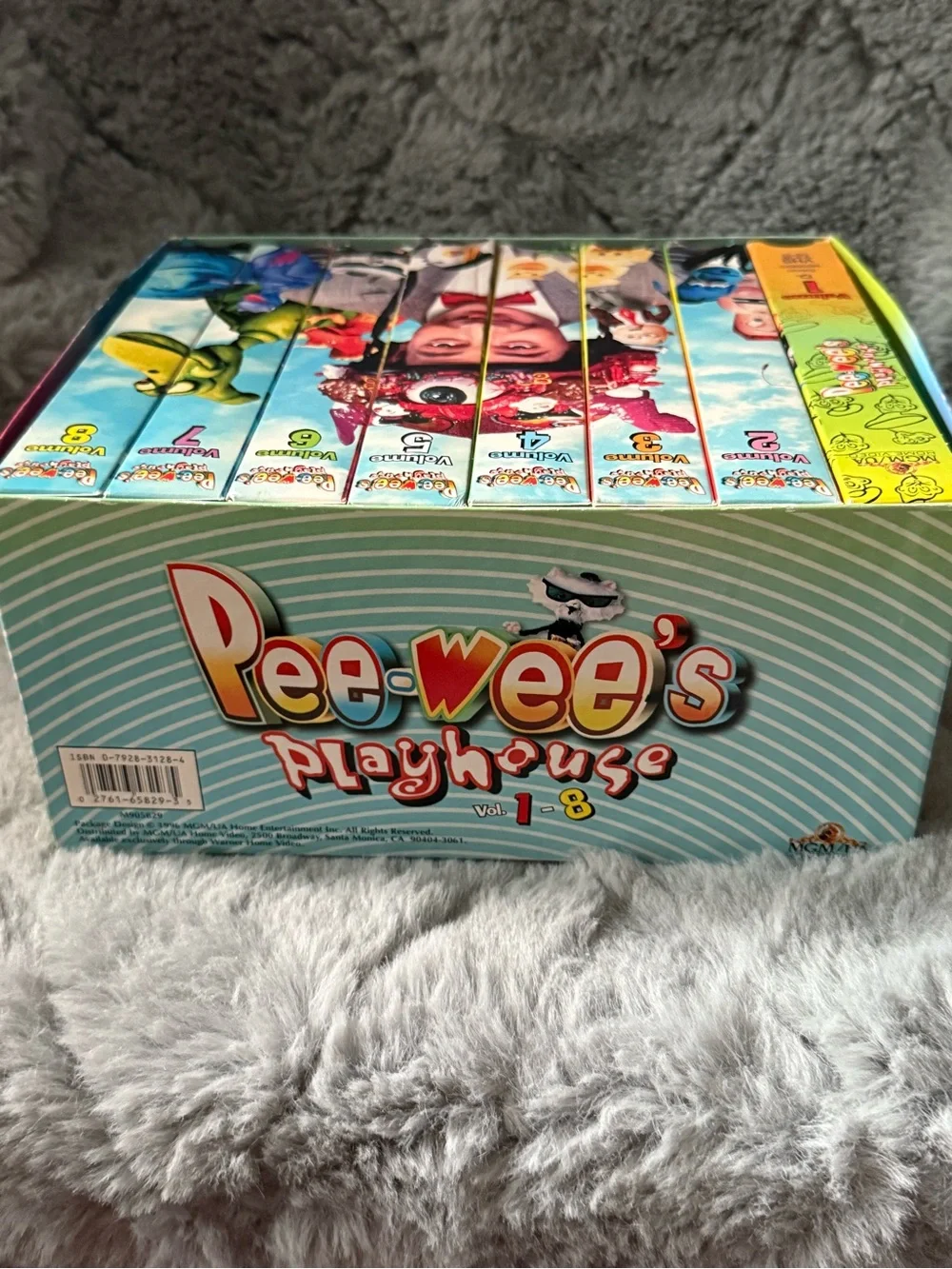 Vintage Pee-wee's Playhouse Kids VHS Box Set - Colorful Multi-Color Collection